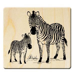 MICIA スタンプ – Fantasy forest stamp/Zebra